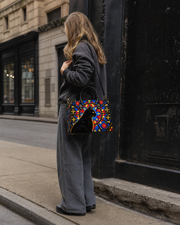 Felis Vitrum Leather Handbag