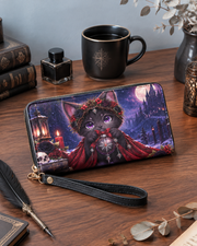 Winter Familiar Long Zip Wallet