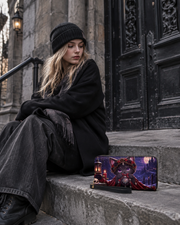 Winter Familiar Long Zip Wallet