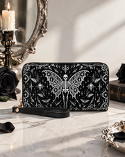Twilight Plume Long Zip Wallet