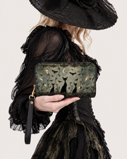 Nocturne Feline Long Zip Wallet