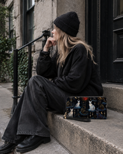 Crimson Moon Long Zip Wallet