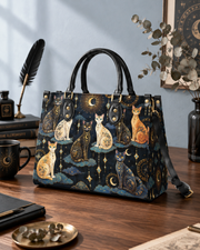 Starlight Guide Leather Handbag