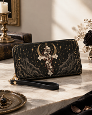 Moonlit Relic Long Zip Wallet
