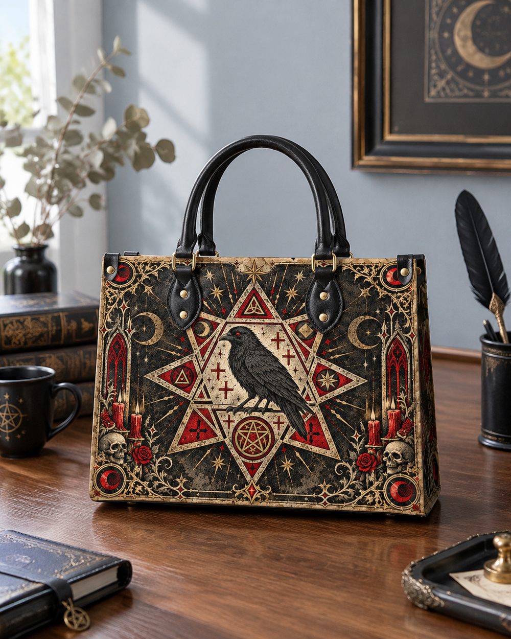 Lunar Maxim Leather Handbag