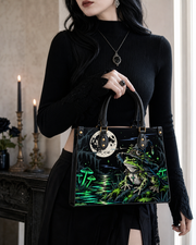 Bog Sorcerer Leather Handbag