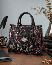 Gloom Toad Leather Handbag