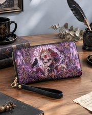 Purple Reign Long Zip Wallet