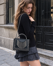 Noir Cascade Handbag – photo 3 of 6