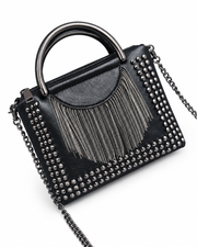 Noir Cascade Handbag – photo 6 of 6