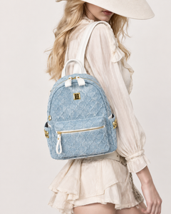 Cloud-Soft Blue Backpack