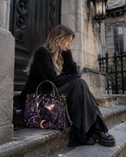 Lunar Muse Leather Handbag