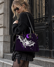 Night Wing Leather Handbag