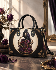 Raven Rite Leather Handbag
