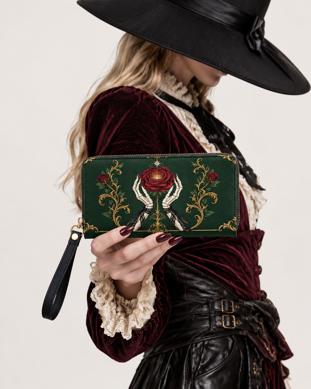 Eternal Gift Long Zip Wallet