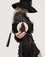Raven Rite Long Zip Wallet