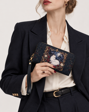 Vulpine Raven Long Zip Wallet