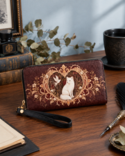 Vulpine Dove Long Zip Wallet