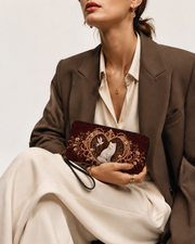 Vulpine Dove Long Zip Wallet