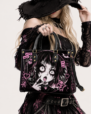 Saccharine Wrath Leather Handbag
