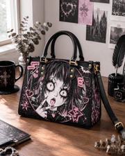 Saccharine Wrath Leather Handbag
