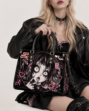 Saccharine Wrath Leather Handbag