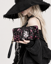 Saccharine Wrath Long Zip Wallet
