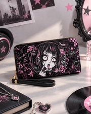 Saccharine Wrath Long Zip Wallet