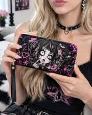 Saccharine Wrath Long Zip Wallet