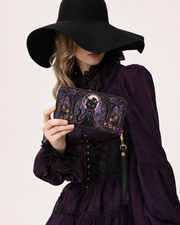 Vespercat  Long Zip Wallet
