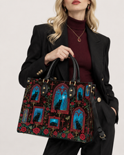Vitrailnoir Leather Handbag
