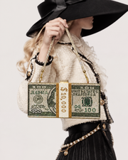 Luminous Wealth Statement Clutch