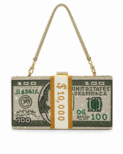 Luminous Wealth Statement Clutch