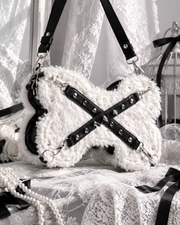 Punk Pup Bone Shaped Handbag