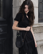 Shadow Feline Mini Crossbody