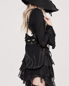 Shadow Feline Mini Crossbody