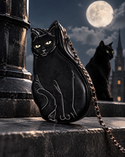 Shadow Feline Mini Crossbody