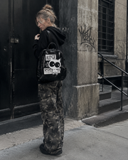 Rebel Kitty Graphic Backpack