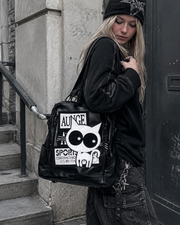 Rebel Kitty Graphic Backpack