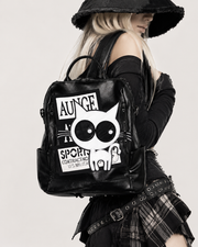 Rebel Kitty Graphic Backpack