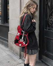 Scarlet Punk Guitar Crossbody