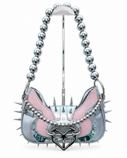 Pink Silver Chaos Bag