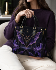 Gem Bat Leather Handbag