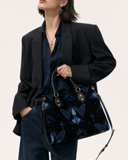 Silent Oration Leather Handbag