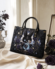 Vialfable Leather Handbag