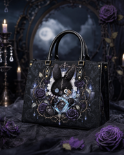 Vialfable Leather Handbag