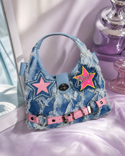 Badgal Denim Bag