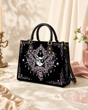 Moon Gaze Leather Handbag