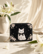 Ghost Petal Mini Wallet