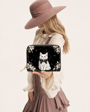 Ghost Petal Mini Wallet